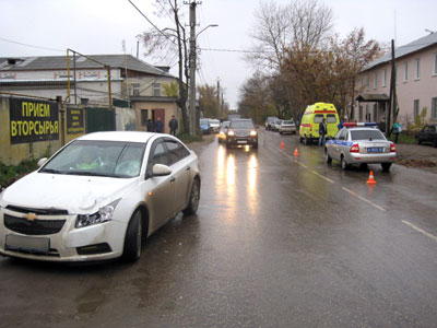 Страшная авария на ул.Свердлова