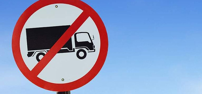 С 1 апреля в Коврове временно ограничат движение грузовых авто