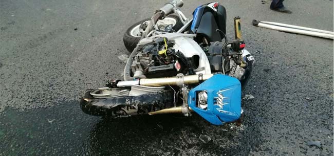 В ДТП пострадал мотоциклист