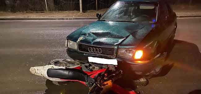 В Коврове пьяный водитель сбил мотоциклиста